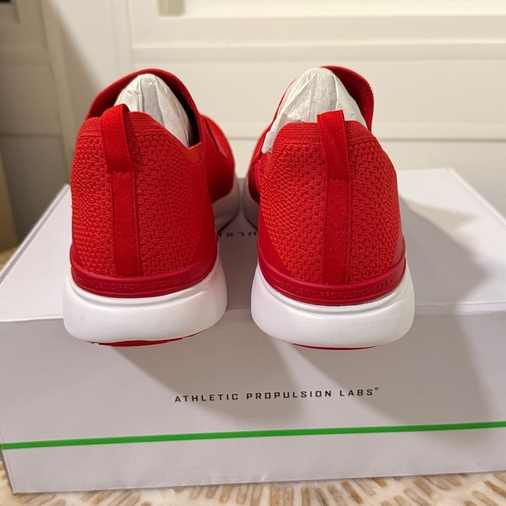 NEW APL MENS TECHLOOM BLISS RED/BlISS Sz 14 - Picture 7 of 8